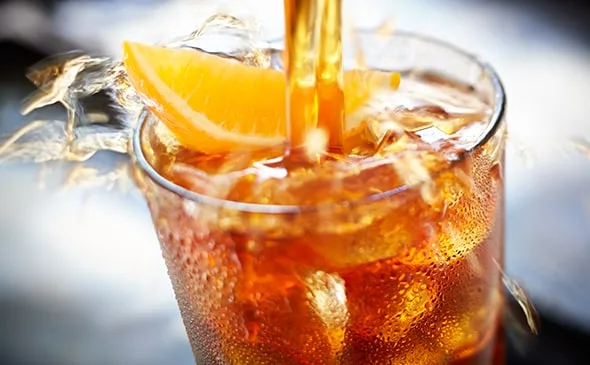 Olive Garden Bellini Peach-Raspberry Iced Tea
