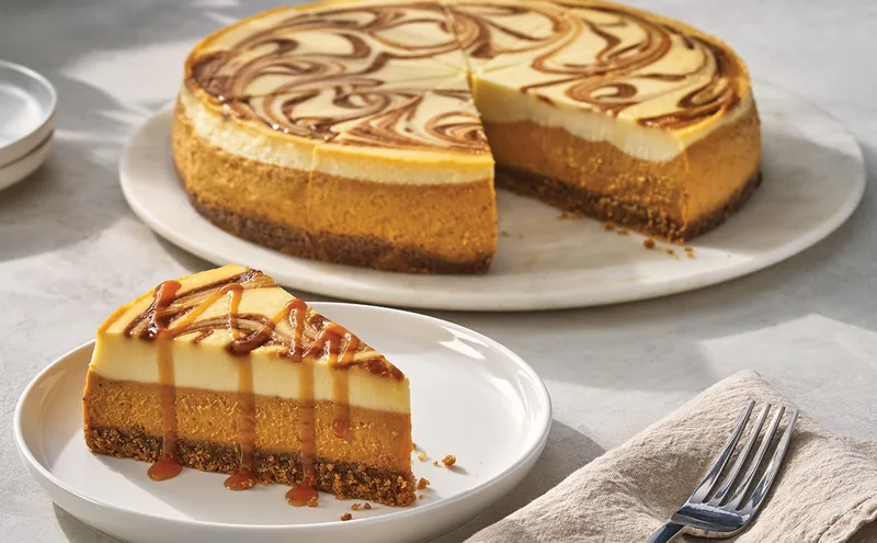 Olive Garden Limited Time Pumpkin Cookie Butter Cheesecake
