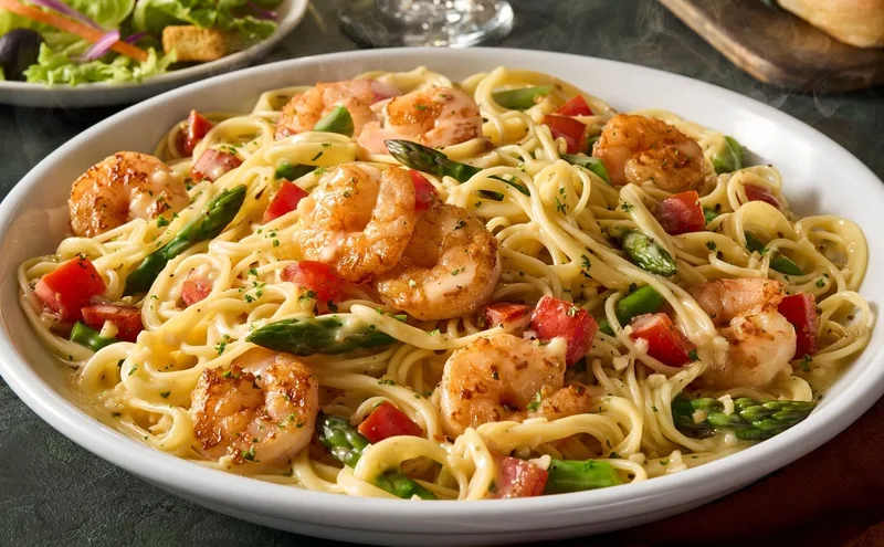 Olive Garden Shrimp Scampi